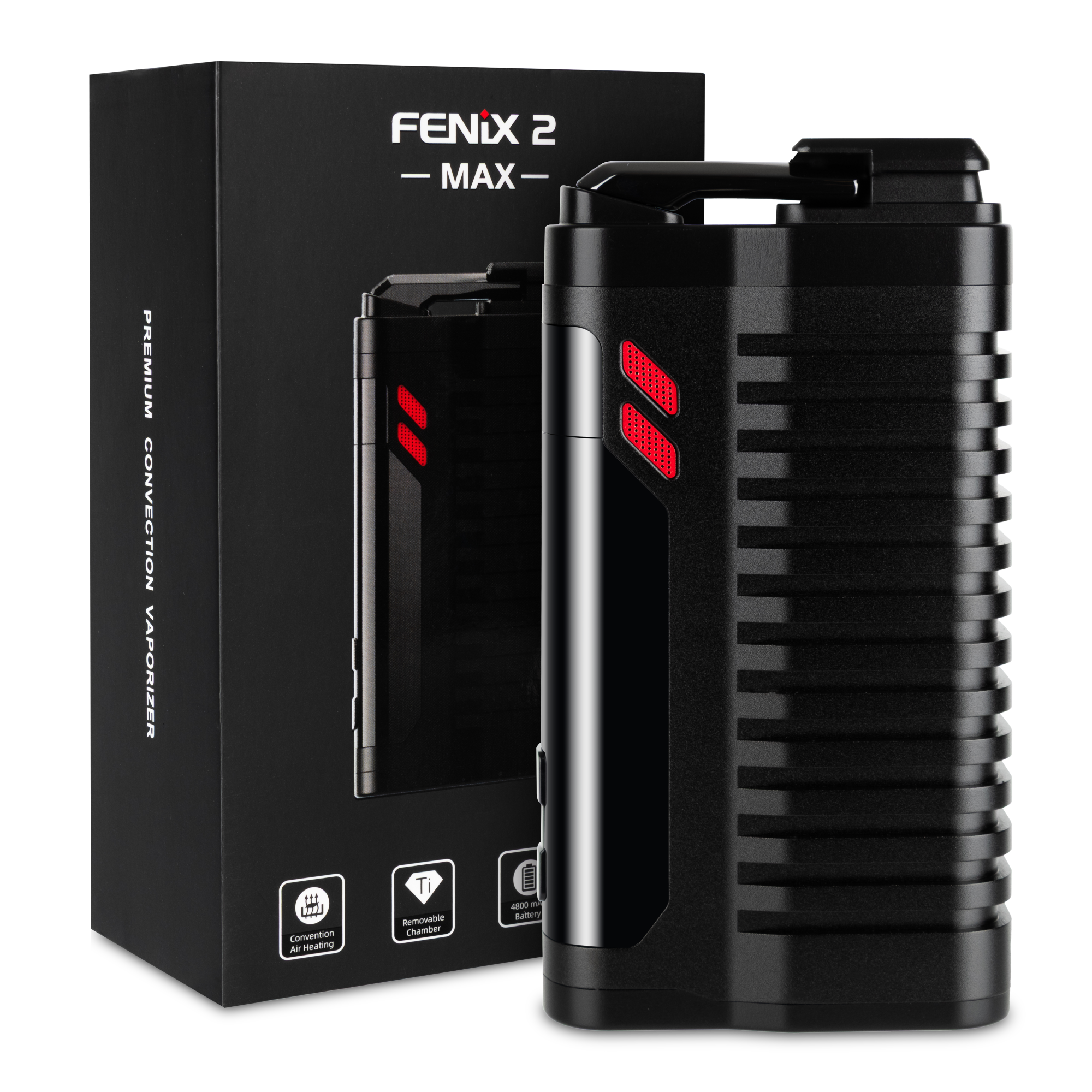 Fenix 2 Max - Vaporizer für Kräuter, Konvektion, tragbar, Premium Qualität