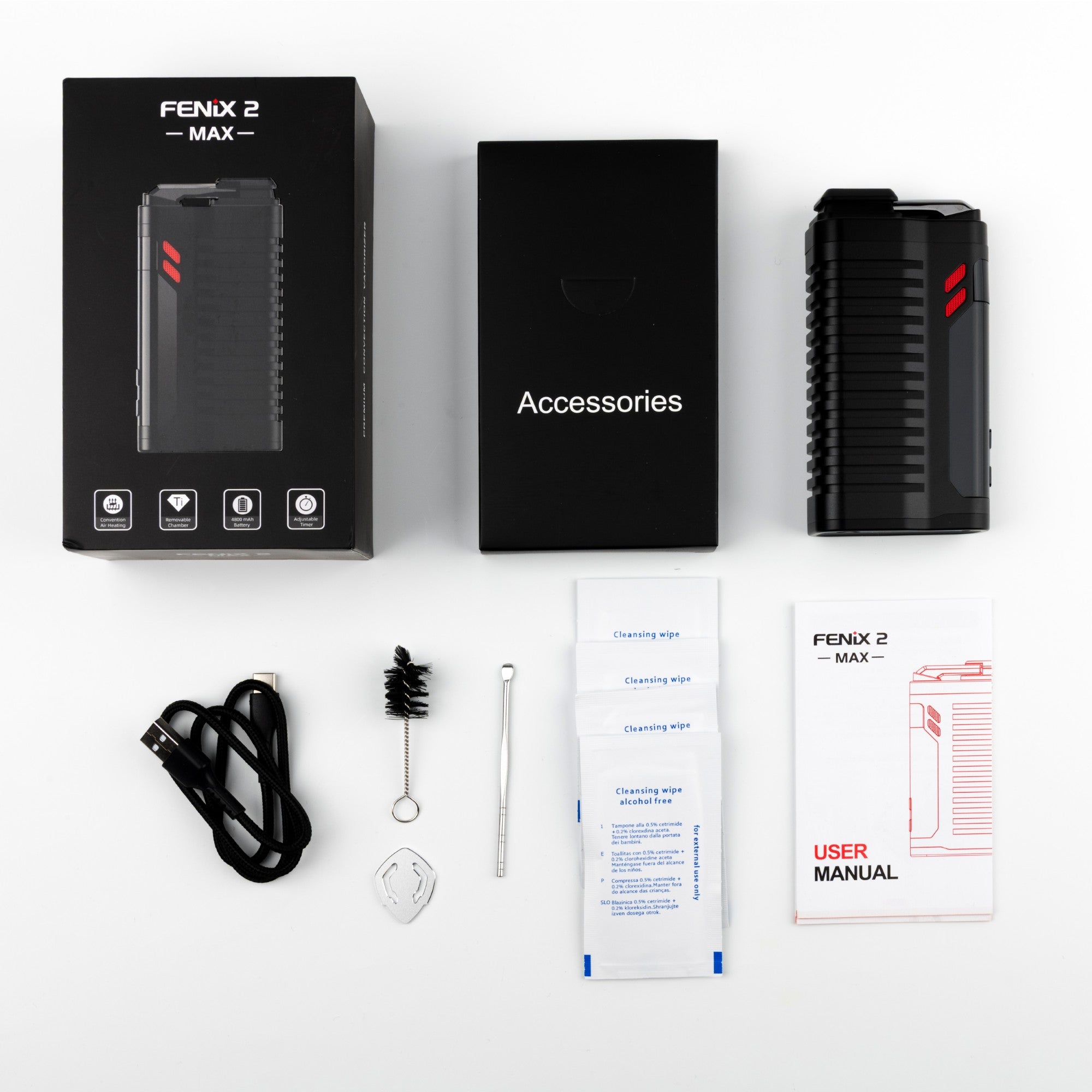 Fenix 2 Max - Vaporizer für Kräuter, Konvektion, tragbar, Premium Qualität - Produktbild 8